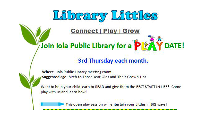 Library Littles Banner
