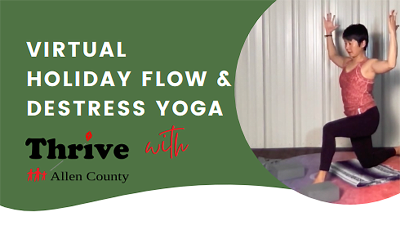 Virtual Holiday Flow & Destress Yoga