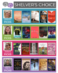 Shelver book recommendations. Linked to PDF of list. 