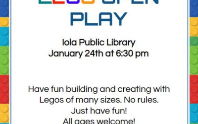 LEGO free play evening coming