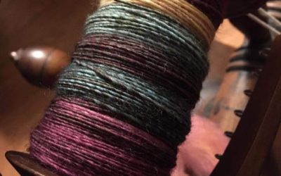 Carding Wool, Spinning Yarn, 6:30 p.m. July 25