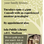 Genealogy Assistance